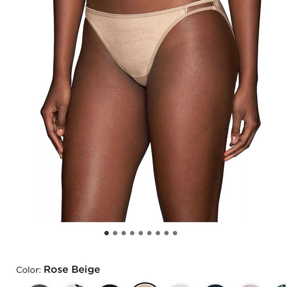Vanity Fair Illumination Bikini Panties set of 6: 3 different colors size 7L NWT